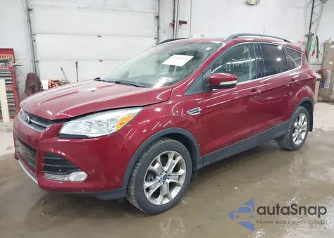 2013 Ford Escape Sel из США, поврежденный, VIN 1FMCU9HX9DUC84553
